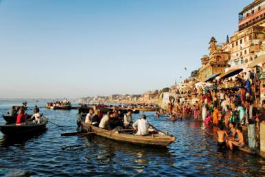 boat ride on Ganges